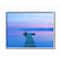 Stupell Industries Lake Landscape Wall Art in Gray Frame